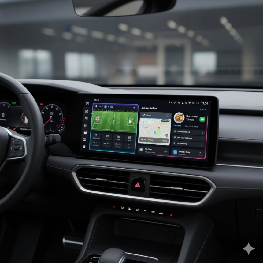 تحديث طال انتظاره: ميزة "الأنشطة المباشرة" (Live Activities) من iOS تصل أخيراً إلى Apple CarPlay في iOS 26