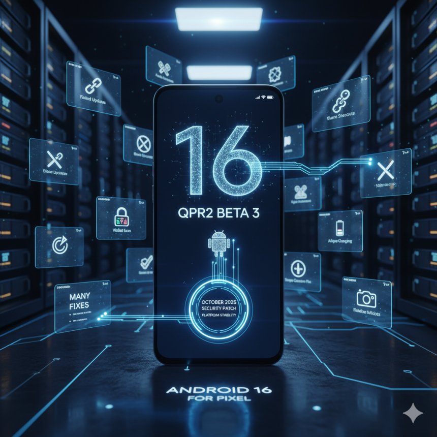 جوجل تطلق Android 16 QPR2 Beta 3 لأجهزة بيكسل: تحديث مليء بالإصلاحات والتحسينات