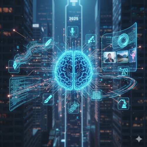 تطبيقات الذكاء الاصطناعي التي يجب أن تتقنها في 2025 (من الكتابة إلى الفيديو)