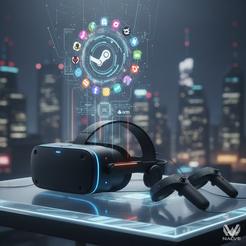 نظارة Steam Frame الجديدة للواقع الافتراضي تطلق ثورة: دعم كامل لألعاب أندرويد!