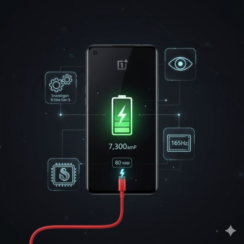 هاتف OnePlus 15: الخيار الأمثل لمن يكره شحن هاتفه!