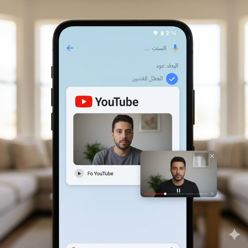 خاصية مُنتظرة: مُشغل "يوتيوب" العائم يعود إلى رسائل جوجل!
