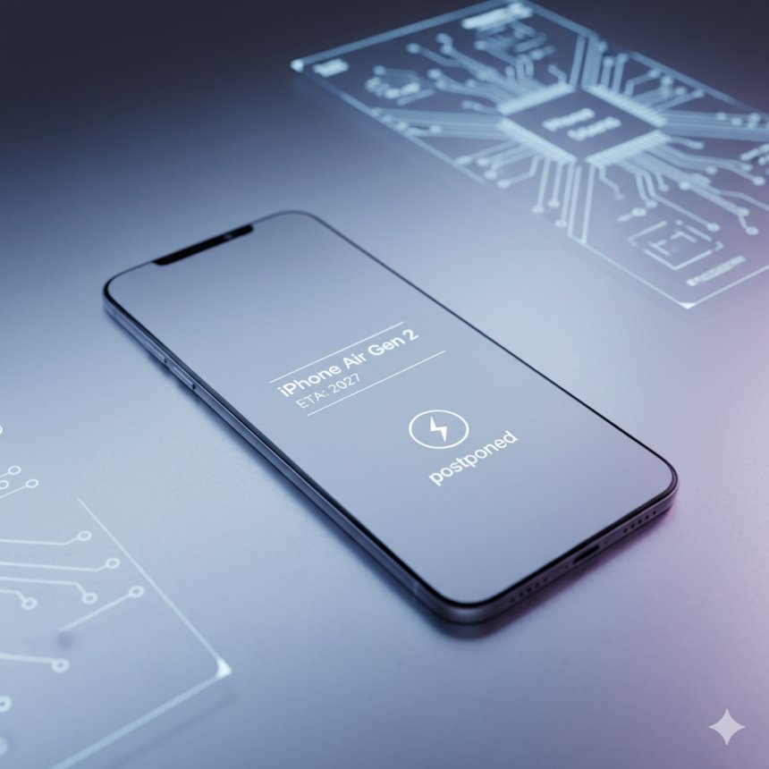 لهذا السبب: آبل تؤجل إطلاق الجيل الثاني من آيفون إير النحيف إلى 2027