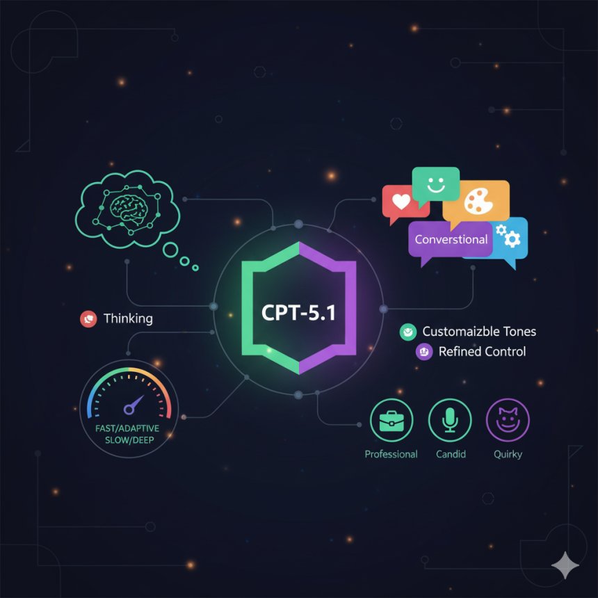 إطلاق GPT-5.1: ذكاء أعلى وشخصية أكثر ودية لـ ChatGPT