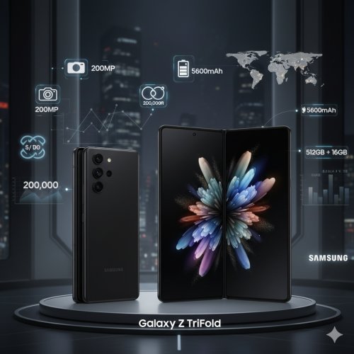 سامسونج تطلق "الوحش" الجديد: Galaxy Z TriFold بثلاث طيات وشاشة عملاقة!